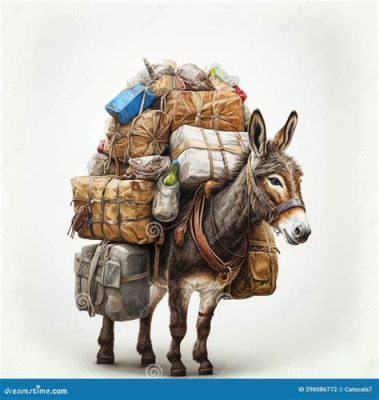  The Donkey and the Load: An Ancient French Fable Exploring Themes of Greed and Perseverance!